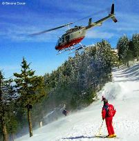 Heli ski in Transylvania